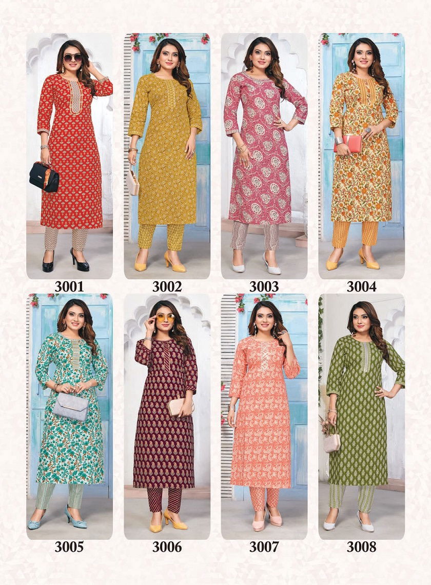 Kavya Vol 3 By Laado Jaipuri Kurti With Bottom Catalog
